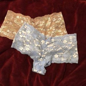Sparkly flower panties